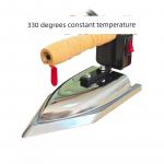Jianxin Pramoninis Geležinis 1500W Faneros Profesionali Lygintuvas Specialios Formos Lipdukas Sausa Fanera &Scaron;lapia Fanera Auk&scaron;tos Temperatūros Lygintuvas PVC 1500W Non-Adjustable Constant Temperature Model black