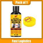 Multifunctional paste for scratch repair, mobile phone screens, watches, screen lens frames, scratch repair, jewelry maintenance 1 PC yellow