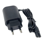 Suderinamas su Braun S3/S5/S7/S8/S9 serijos elektriniais skustuvais Pakeičiamas įkrovimo adapteris 12V 0.4A