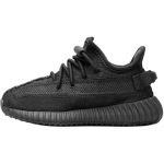 adidas YEEZY BOOST 350 V2 Neslystantys Atsparūs dilimui Žemi Kūdikių Batai Juodi Kūdikiams Ir Mažiems Vaikams FZ6049 23.5 black
