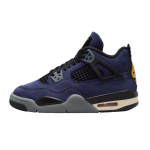Jordan Air Jordan 4 žemi vaiki&scaron;ki krep&scaron;inio bateliai Imperial Purple paaugliams IB4171-500 36