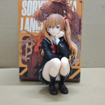 15CM Dėžutėje Anime EVA Asuka Langley Soryu Kolegijos Stiliaus Figūrėlės PVC Modelis Žaislai Ornamentas Kolekciniai Dovanos brown