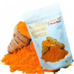 Masala Mundi Lakadong Ciberžolės Milteliai | Jaintia Kalvų Ciberžolė | Meghalaya | Auk&scaron;tas Kurkuminas | Curcuma Longa | Haldi Milteliai | Laboratorijoje Patikrinta | 7%+ Kurk