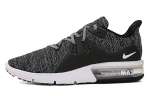 Nike Air Max Sequent 3 Juoda Balta Tamsiai Pilka 921694-011 42