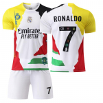 Ronaldo atminimo trumpomis rankovėmis mar&scaron;kinėliai Vaikams Suaugusiems Futbolo mar&scaron;kinėliai M red
