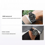 Hamilton Khaki Navy Serija Automatinis Mechaninis Ciferblatas Juodas Plienas Guma Vyri&scaron;ki Laikrodžiai H82515330 Regular Watch Box,Black Dial H82515330