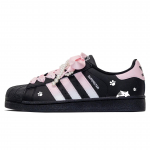 Adidas Originals Superstar 2 Atsparūs trinčiai Atsparūs trinčiai Žemi Kateboardo Batai Moteri&scaron;ki &Scaron;viesiai Rožiniai JH9977(Komanda1235-) 40