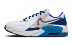 Nike Air Max Excee Baltas Foto Mėlynas &Scaron;viesus Dulkių Gilus Karali&scaron;kas Mėlynas (GS) 37.5