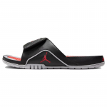 Jordan Hydro 4 vyri&scaron;kos įslystamos &scaron;lepetės juodos raudonos 532225-060 45 black