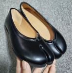 Klasikiniai Retro Tabis Batai Moterims Juodi Plok&scaron;čiapadžiai Su Skeltais Pir&scaron;tais Moteri&scaron;ki Mary Jane Batai Sukneliniai Mokasinai Balerinos Zapato Mujer 36 beige