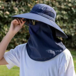 Vintažinė reguliuojama unisex kepurė lauko žygiams ir alpinizmui M（56-58cm） tamsiai mėlyna