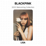 BLACKPINK 2022 pasitikimo kolekcijos oficiali nuotraukų kortelė LISA 02