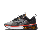 Nike Air Max 2021 žemi bėgimo bateliai Pilki Raudoni Vaikams 3&ndash;7 metų amžiaus DB1109-005 28