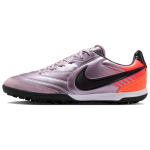 Nike Tiempo Ligera Pro Heritage TF I&scaron;blukęs alyvinis Total Orange Unisex sportbačiai Rožiniai juodi IZ1675-500 43