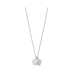 Tiffany & Co. Return To Tiffany Dvigubas &Scaron;irdies Pakabukas Sidabrinis Item + Box + Dust Bag + Shopping Bag sidabras