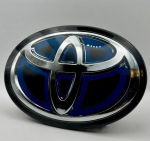3D Automobilio Hibridinis Logotipas Priekinės grotelės Variklio dangtis bagažinės Emblema Toyota Corolla Camry RAV4 Hilux CHR Highlander Yaris Vios Alphard HRV Reiz 15cmX10cm