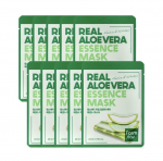 FARM STAY Real Aloe Vera Essence Kaukė 23ml (3 Parinktys) 10sheets