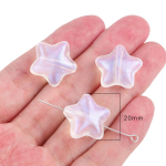 20 g/mai&scaron;elis Akrilo karoliukai pakabukas geometrijos karoliukai laisvi tarpiniai karoliukai papuo&scaron;alams gaminti &bdquo;pasidaryk pats&ldquo; apyrankės, karoliai 13mm 43pcs