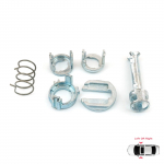 EDP14 priekinių durų spynos statinės remonto komplektas 51218244050, skirtas BMW 3 serijos E46 1998-2006 45 mm