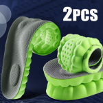 4D latekso sportiniai vidpadžiai Super mink&scaron;ti didelio elastingumo batų pagalvėlės skausmą mal&scaron;inantys dezodorantai, lanko atrama bėgimo vidpadžiai pėdų vidpadis 41-42 žalia