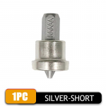1-3 vnt. &scaron;e&scaron;iakampis atsuktuvo antgalis magnetinis atsuktuvo laikiklio žiedas medžio apdirbimui pozicionavimo antgalis partijos galvutė elektrinio atsuktuvo rinkiniui 1pc Silver-Short