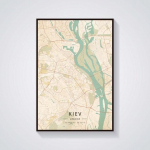 Farnham Glasgow Halifax Hamilton Huddersfield Inverness Ipswich Kijevas Kingston Upon Hull Lankasteris Jungtinė Karalystė Plakatas 21cm&times;30cm NoFrame