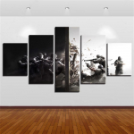 Sieninis plakatas ir spaudiniai Pop žaidimo paveikslėlis 5 dalys Rainbow Six Siege drobės tapybos rėmelis Meno kūriniai HD spaudiniai Namų dekoras Vaikų kambarys 40x60cm*2 40x80cm*2 40x100cm*1