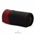 Steering cover 38cm DIY Hand sewing Soft Anti slip Wear-resistant Car Steering-Wheel Braid With Needles