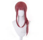 Anime 70 cm pintas perukas Cosplay grandininis pjūklas vyri&scaron;kas Makima kostiumas, kar&scaron;čiui atsparus sintetiniai plaukai, moteri&scaron;ki ilgi perukai 67-70CM ruda