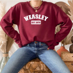 Weasley Est 1978 m. megztiniai Weasley Twins HP įkvėpti megztiniai Unisex grafiniai gobtuvai ilgomis rankovėmis moteri&scaron;ki megztiniai vir&scaron;ūnės S bordinė