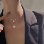 Statement Paprastas Heart Drop Kaklo papuo&scaron;alas Madingi Unikalūs Collier Choker raktikaulio grandinės karoliai moterims mergaitėms papuo&scaron;alai dovanos