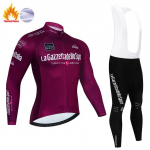 Tour De Giro D'ITALIA Žieminis dviračių džersio ir kelnių rinkinys, lenktyninio dviračio dviračių kostiumas, kalnų dviračio dviračių drabužiai, Ropa Ciclismo, dviratis XS