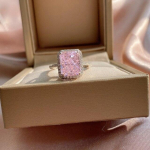 S925 Sterlingo Sidabro Auk&scaron;to Karbono Spalvotas Brangakmenis Spinduliuojantis Kirpimas Stačiakampis Žiedas Moteriai Vestuvių Dovana Papuo&scaron;alai 9