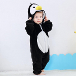 Kūdikių &scaron;liaužtinukai Kigurumi Animal Leopard, Hasky, Giraffe cosplay Su gobtuvu &Scaron;iltos pižamos mažiems berniukams Mergaitėms Drabužiai Naujagimiams Miego drabužiai pižamos drabužiai 100