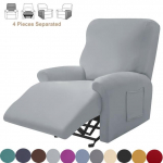 Split Style Recliner Sofos Užvalkalas Elastinis Spandex Recliner Lazy Boy Kėdės Užvalkalas Baldų Apsauga Relax Fotelio Užvalkalas Tvirtas