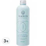 Waken Mouth Wash Sodium Fluoride Peppermint Flavor, 500ml, 3 units