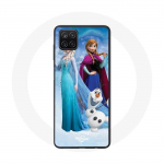 Coque maniacase pour Samsung Galaxy A22 4G La Reine Des Neiges Elsa Anna Olaf