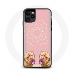 Coque iphone 13 pro dogue de bordeaux
