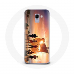 Coque pour Samsung Galaxy J6 2018 One Piece Affiche Equipages Saison 1
