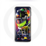 Coque pour Samsung Galaxy S9 Plus Formule 1 Sergio P&eacute;rez Pilote automobile F1