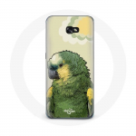 Coque pour Samsung Galaxy A5 2017 Amazone Perroquets Vert