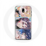 Coque pour Samsung Galaxy J5 2017 Tanjiro Inosuke et Zenitsu Demon Slayer Kimetsu no Yaiba Manga