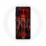 Coque pour Samsung Galaxy S20 Stranger Things Affiche Equipages Fan Art Saison 4