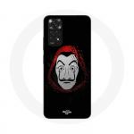 Coque pour Xiaomi Redmi Note 11 4G La casa de papel Masque