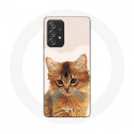 Coque pour Samsung Galaxy A52 Somali Race de chats