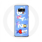 Coque pour Samsung Galaxy S8 Plus BTS Bangtan Sonyeondan BT21 Van Tata Chimmy Cooky Rj Koya Shooky Et Mang
