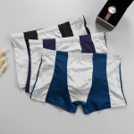 3 vyri&scaron;kos spalvų kontrasto kelnaitės, paprastos, individualios, madingos, spalvi&scaron;kai derintos, bokseriai, keturių sezonų apatiniai paaugliams XXXL