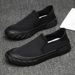Nauji vyri&scaron;ki lentiniai batai Slip-on Lofter vyri&scaron;ki batai drobiniai laisvalaikio batai vyri&scaron;ki madingi batai kvėpuojantys patogūs vyri&scaron;ki laisvalaikio batai 39