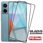 2 vnt grūdintas stiklas, skirtas Xiaomi 13T Redmi 13C 12C 10C 10A 9C 9A Note 13 Pro 5G 12 12S 11 11S 10 10S 9S 9 Pro 4G Poco X5 X6 F5 X3 NFC ekrano apsauga Xiaomi 12T / 12T Pro juoda