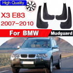 Skirta BMW X3 E83 2005~2010 2006 2007 2008 2009 Su pedalo purvasaugiais Purvasaugiais Sparno purvasaugiais Apsaugų nuo purslų dangtelio priedai